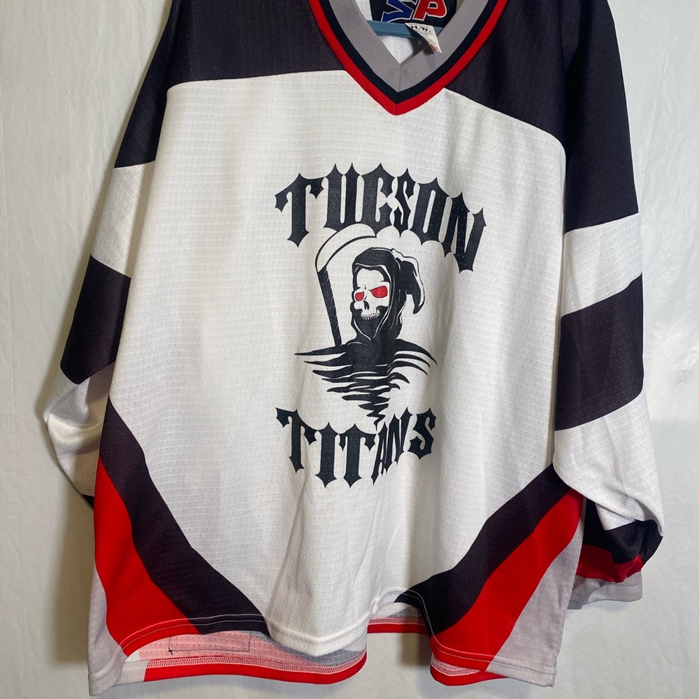 Tucson Titans Grim Reaper Hockey Jersey